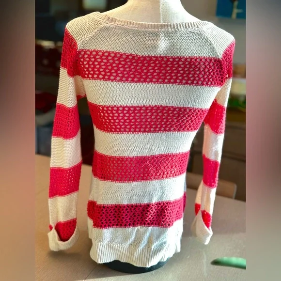 ROXY STRIPED LIGHTWEIGHT SWEATER - Picture 5 of 8